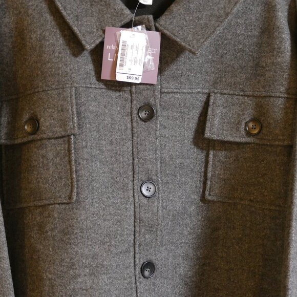 Christopher and Banks Button Up Lined Jacket. Brand New - Picture 2 of 11